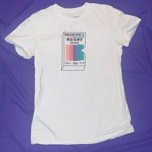 White memorex tee S